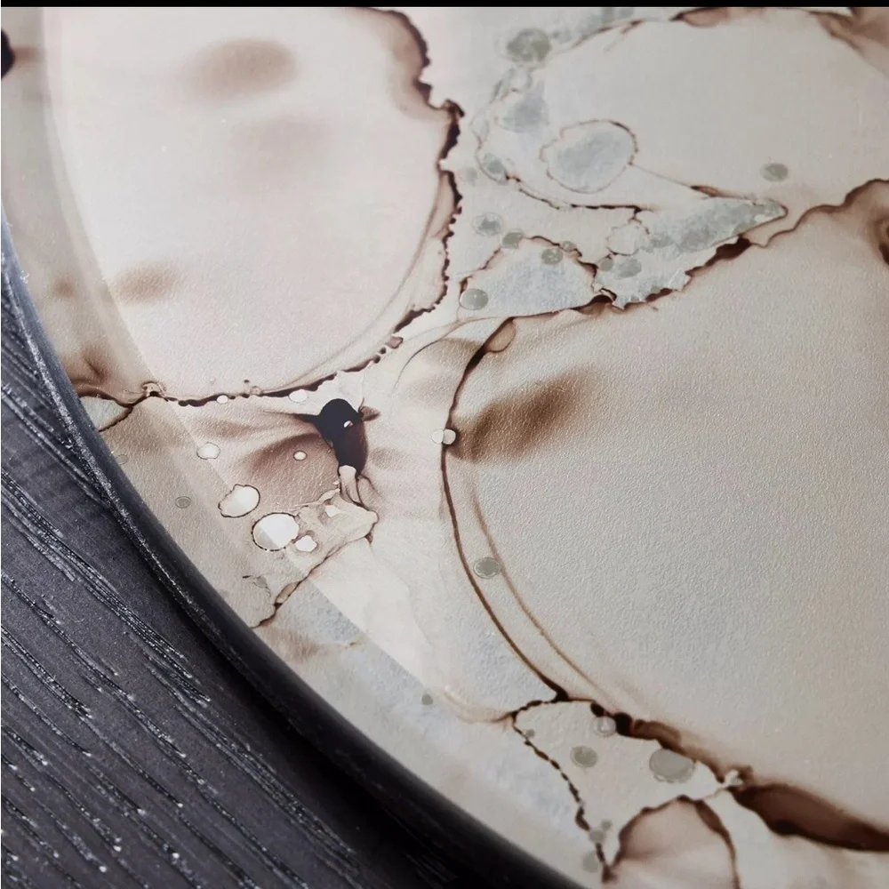 West Elm Glass Mercur Charger